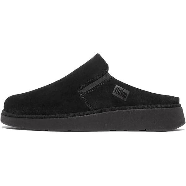 Amazon.com | FitFlop Shuv Buckle-Strap Leather Clogs Light Tan 5 M